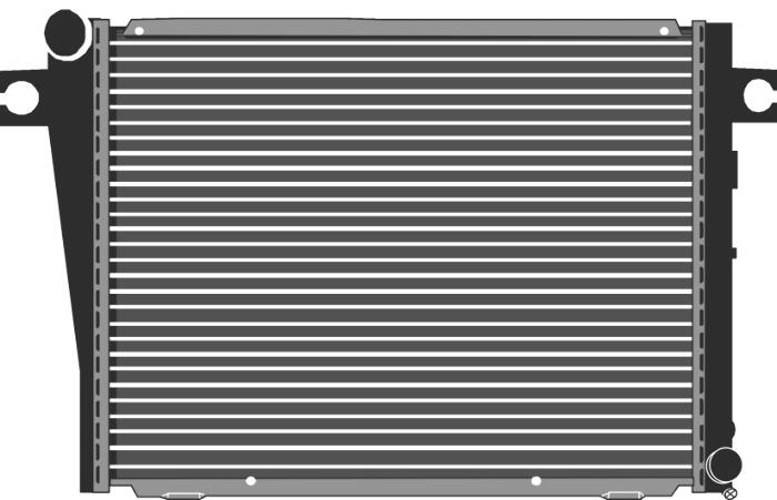 BMW Radiator - Behr 376713151